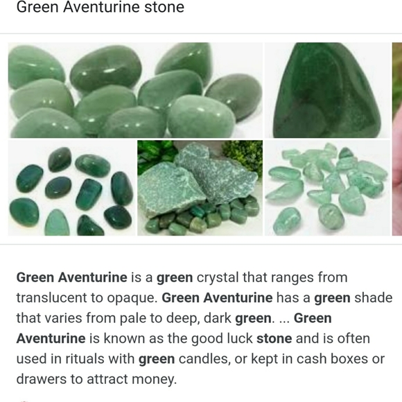 Aventurine 30" \ .925 Sterling Silver Necklace - Picture 5 of 7